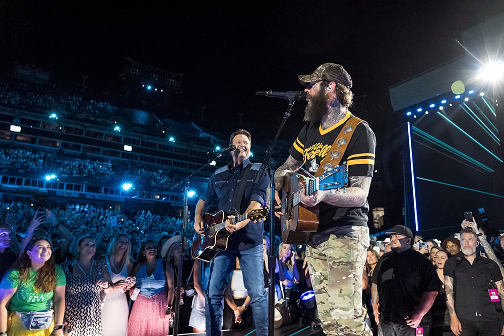 Blake Shelton And Post Malone